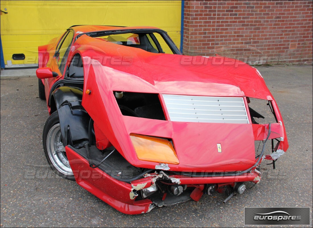 Ferrari 512 BB with 15,936 Miles, being prepared for breaking #3