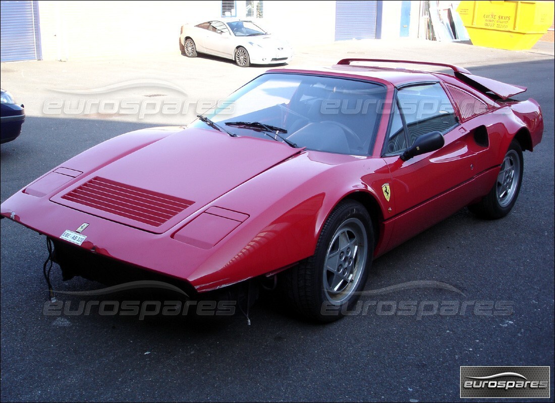 Ferrari 328 (1988) with 49,000 Kilometers, being prepared for breaking #1