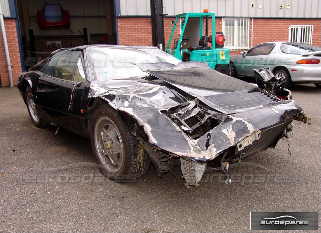 Ferrari 328 (1988) with 11,275 Kilometers, being prepared for breaking #5