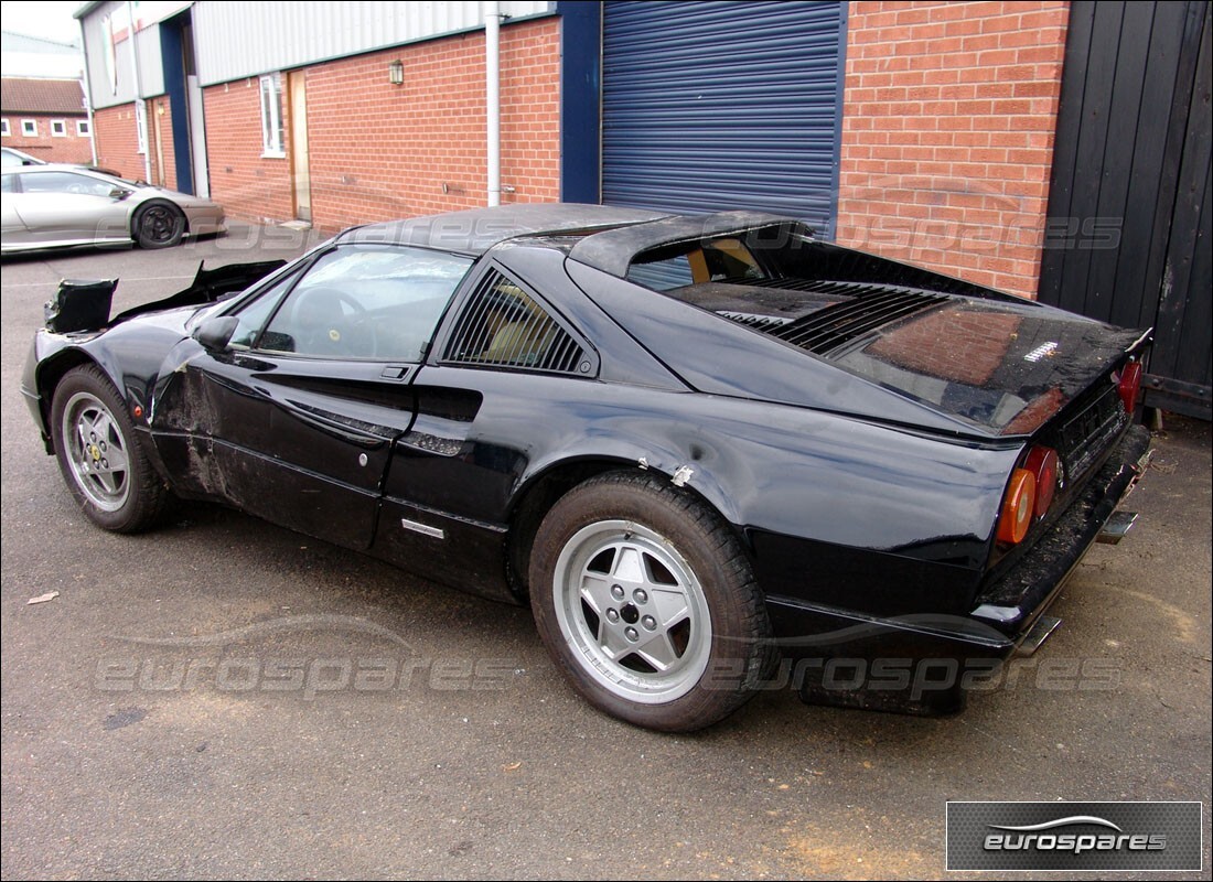 Ferrari 328 (1988) with 11,275 Kilometers, being prepared for breaking #2