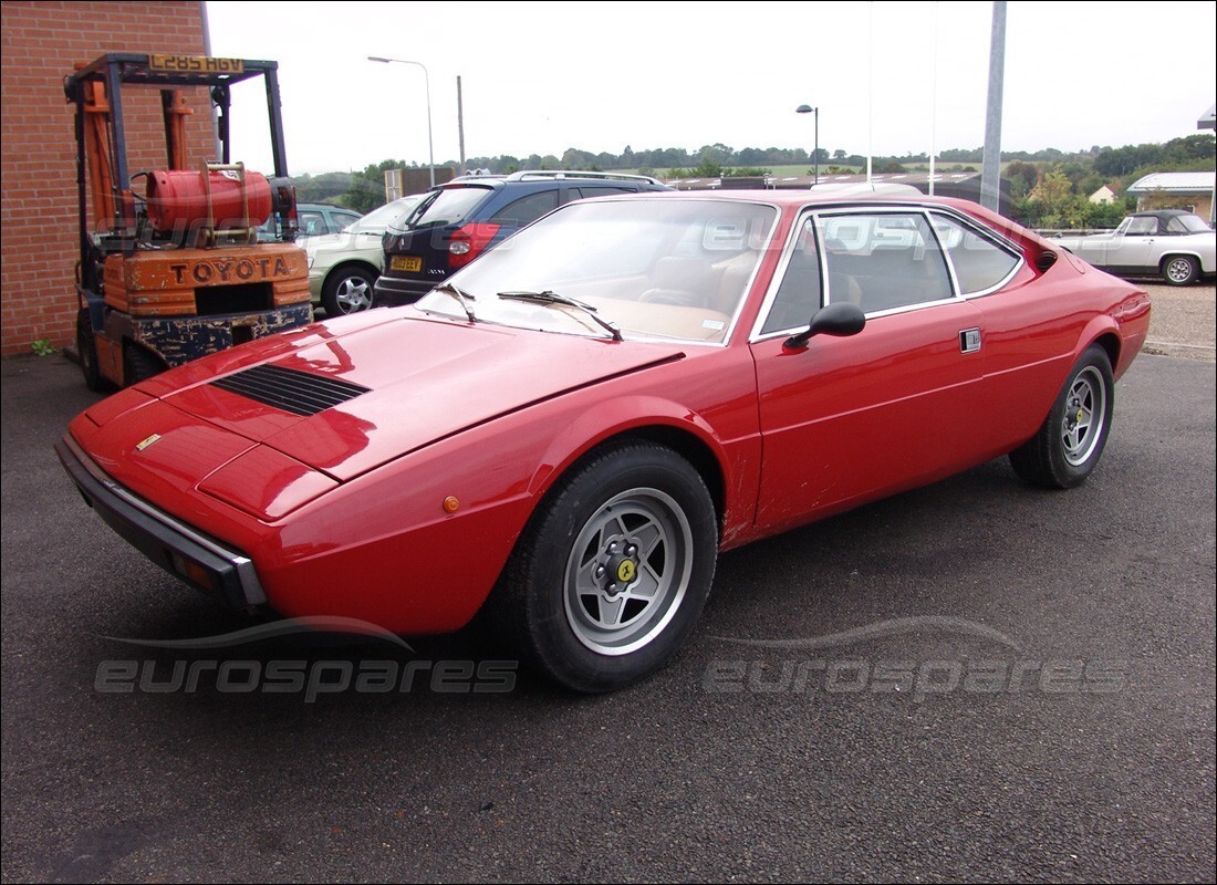 Ferrari 308 GT4 Dino (1979) with 54,824 Kilometers, being prepared for breaking #1