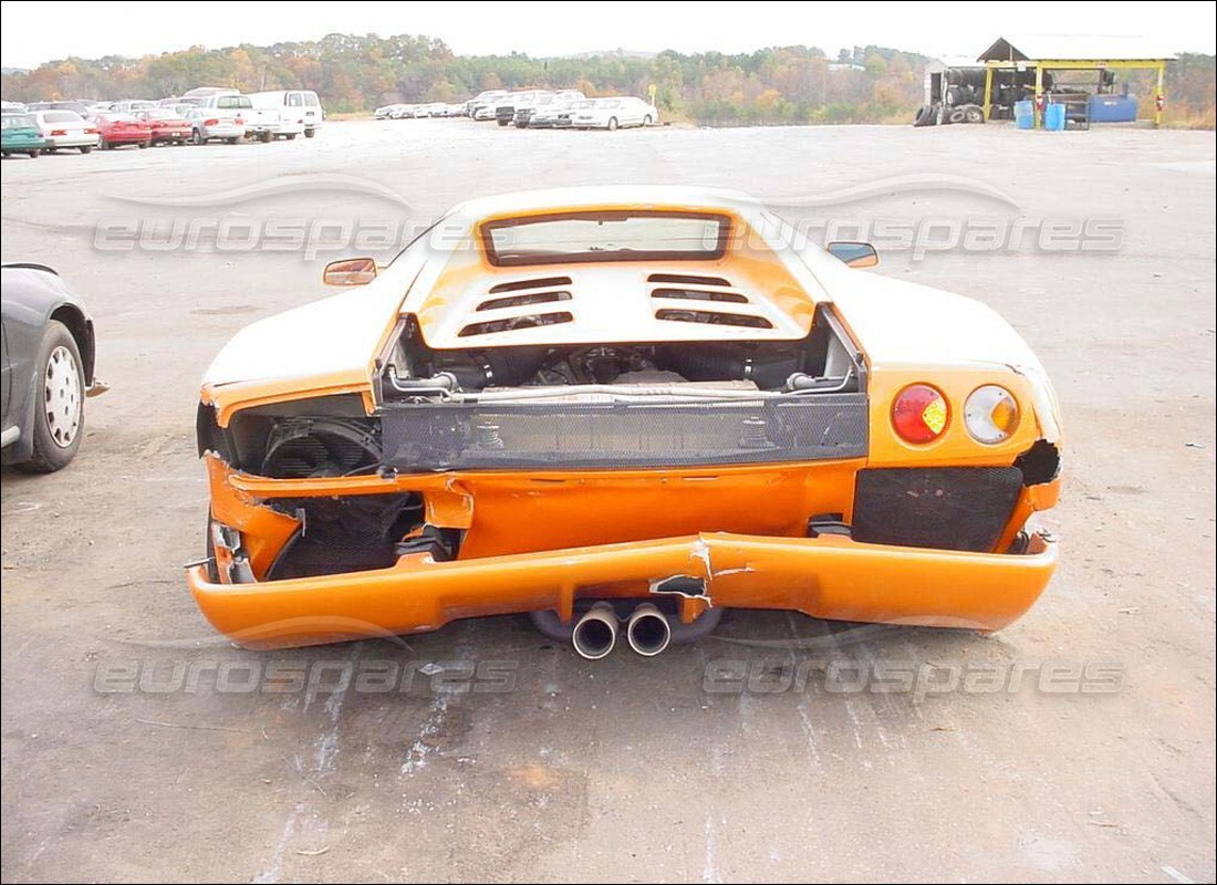 Lamborghini Diablo 6.0 (2001) with 4,000 Miles, being prepared for breaking #7