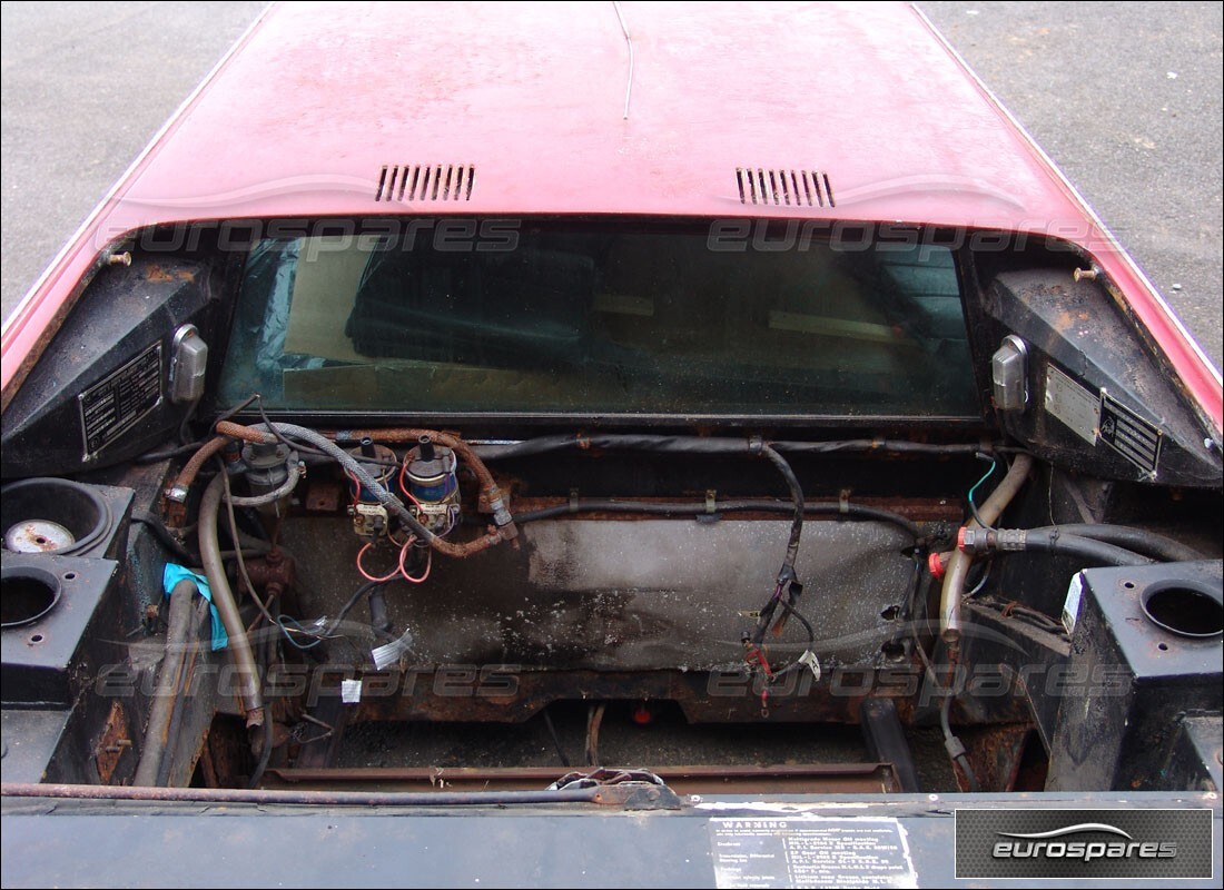 Lamborghini Urraco P250 / P250S with Unknown, being prepared for breaking #7