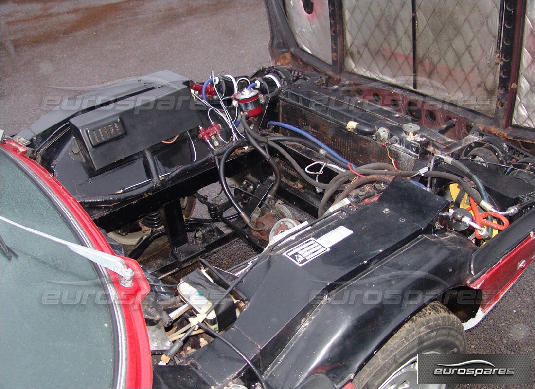 Lamborghini Espada with 57,416 Miles, being prepared for breaking #6