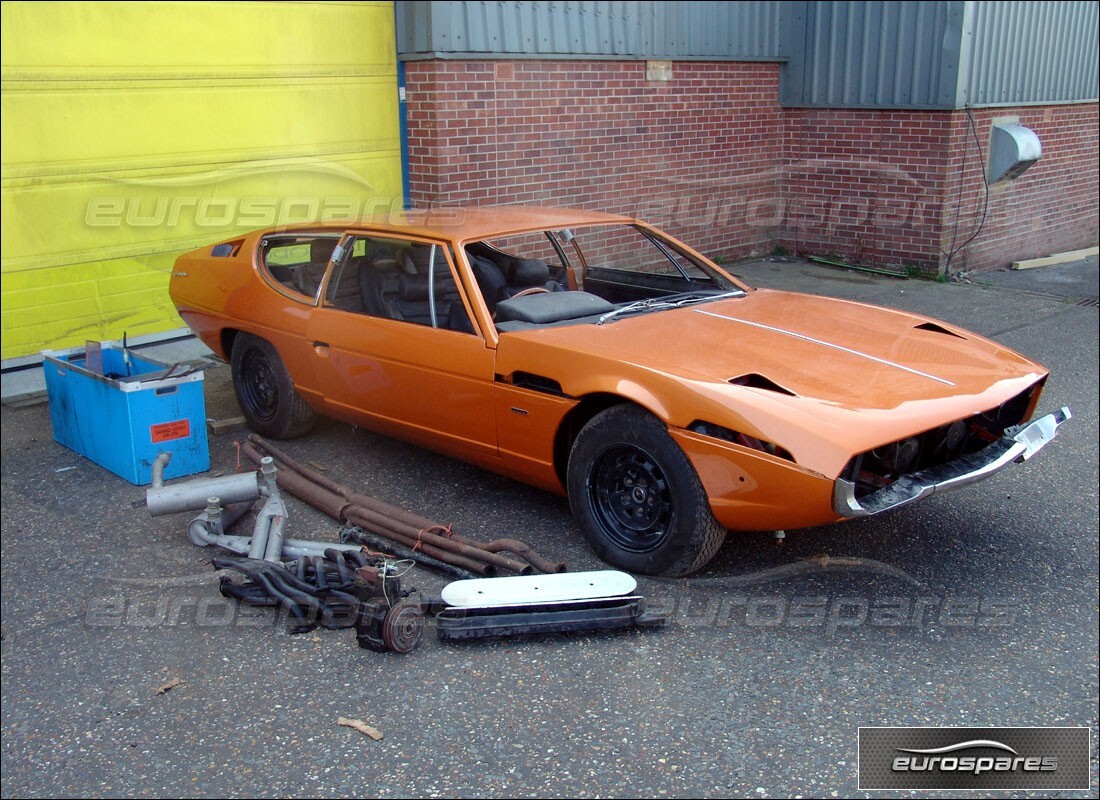 Lamborghini Espada with 44,000 Miles, being prepared for breaking #1