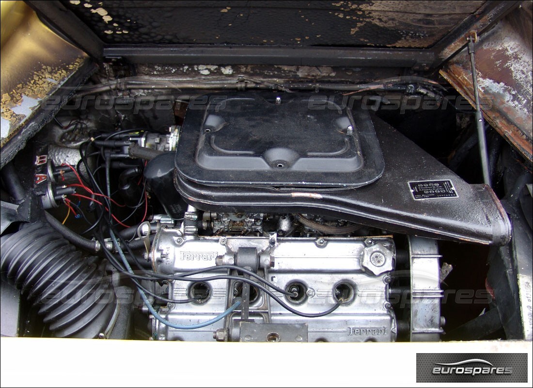 Ferrari 308 GT4 Dino (1976) with 26,000 Miles, being prepared for breaking #7