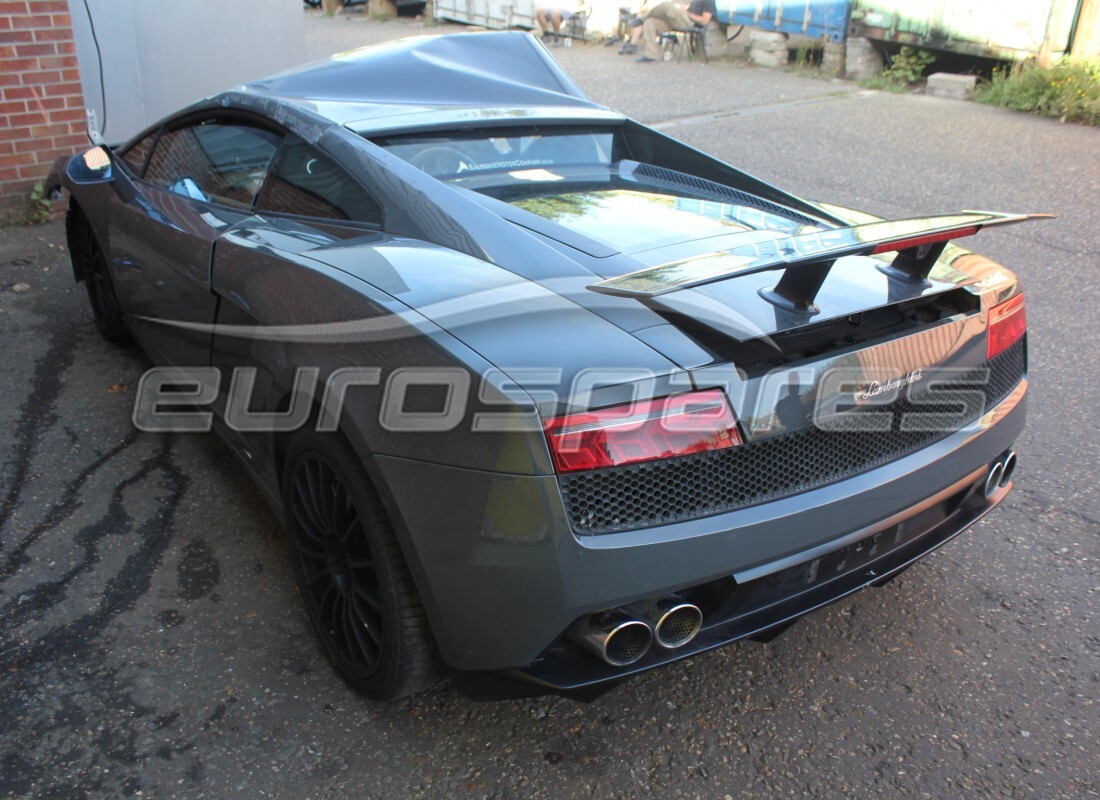 Lamborghini LP560-2 Coupe 50 (2014) with 7,461 Miles, being prepared for breaking #2