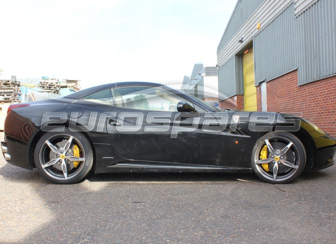 Ferrari California (Europe) with 12,258 Miles, being prepared for breaking #6