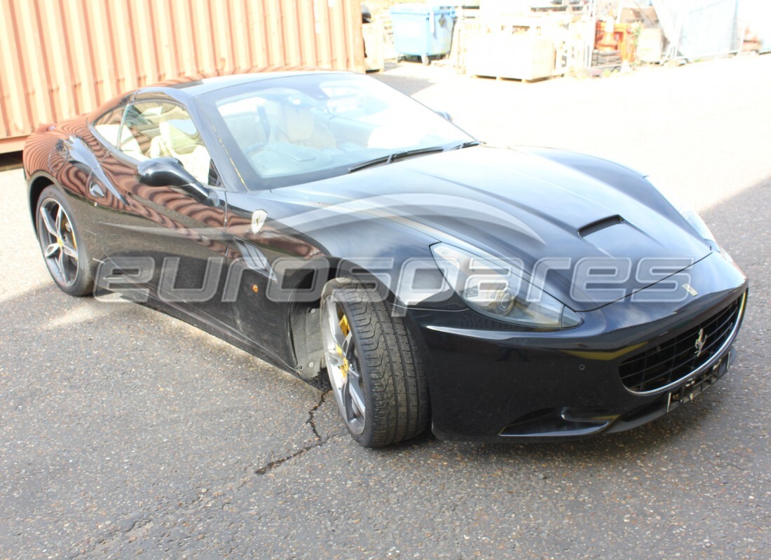 Ferrari California (Europe) with 12,258 Miles, being prepared for breaking #7