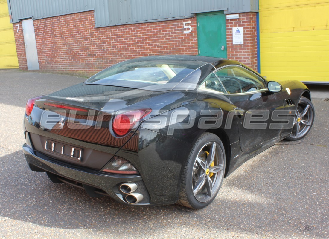 Ferrari California (Europe) with 12,258 Miles, being prepared for breaking #5