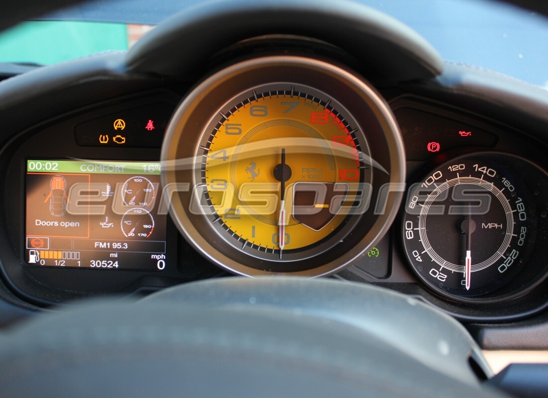 Ferrari California (Europe) with 30,524 Miles, being prepared for breaking #7