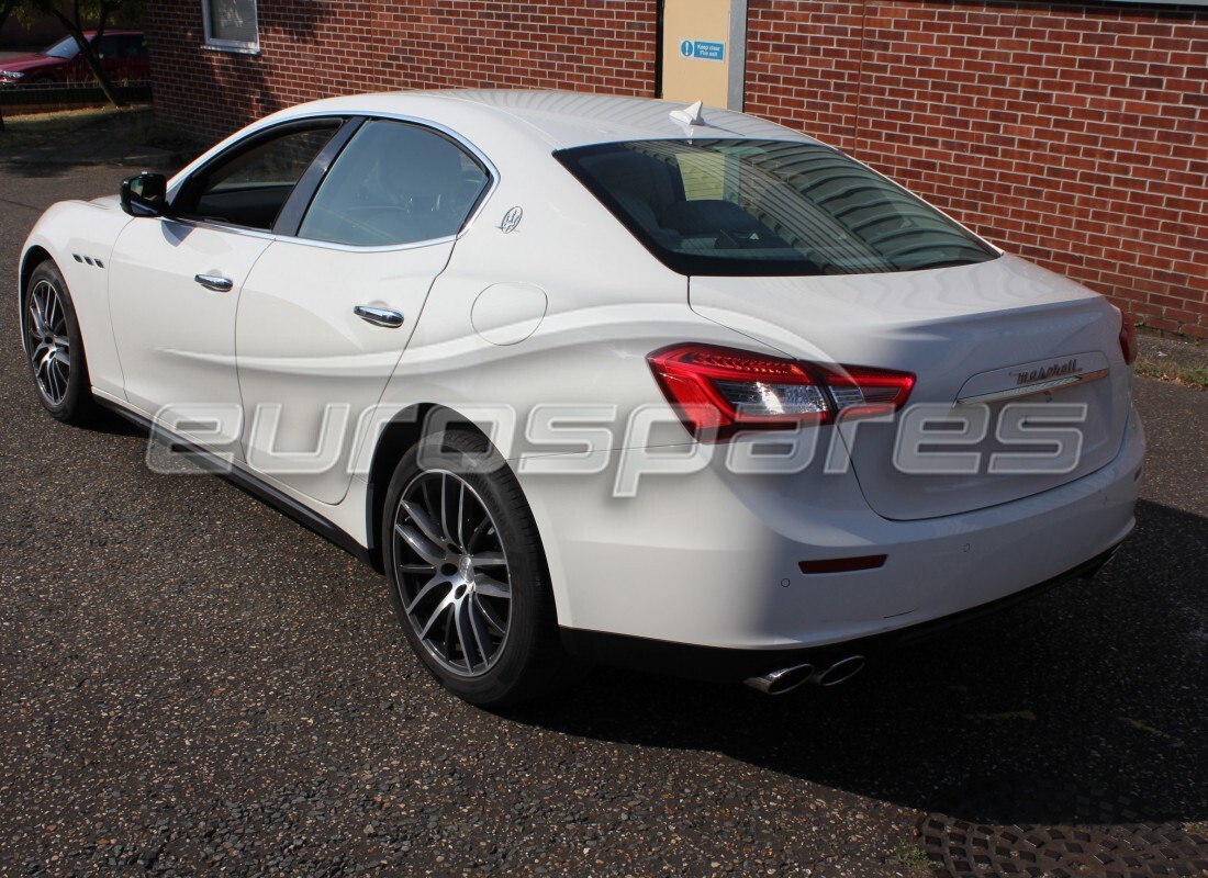 Maserati Ghibli (2014) with 6,087 Miles, being prepared for breaking #4