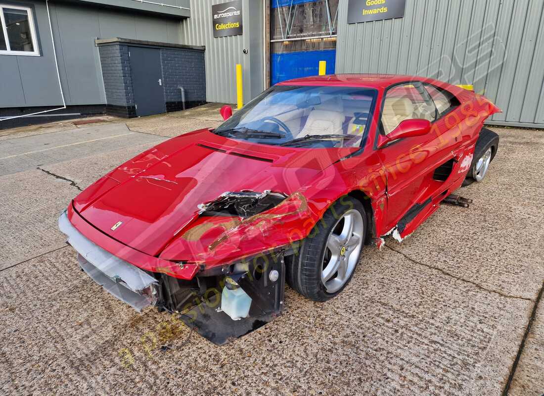 Ferrari 355 (5.2 Motronic) getting ready to be stripped for parts at Eurospares