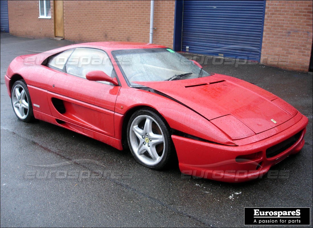 Ferrari 355 (5.2 Motronic) getting ready to be stripped for parts at Eurospares