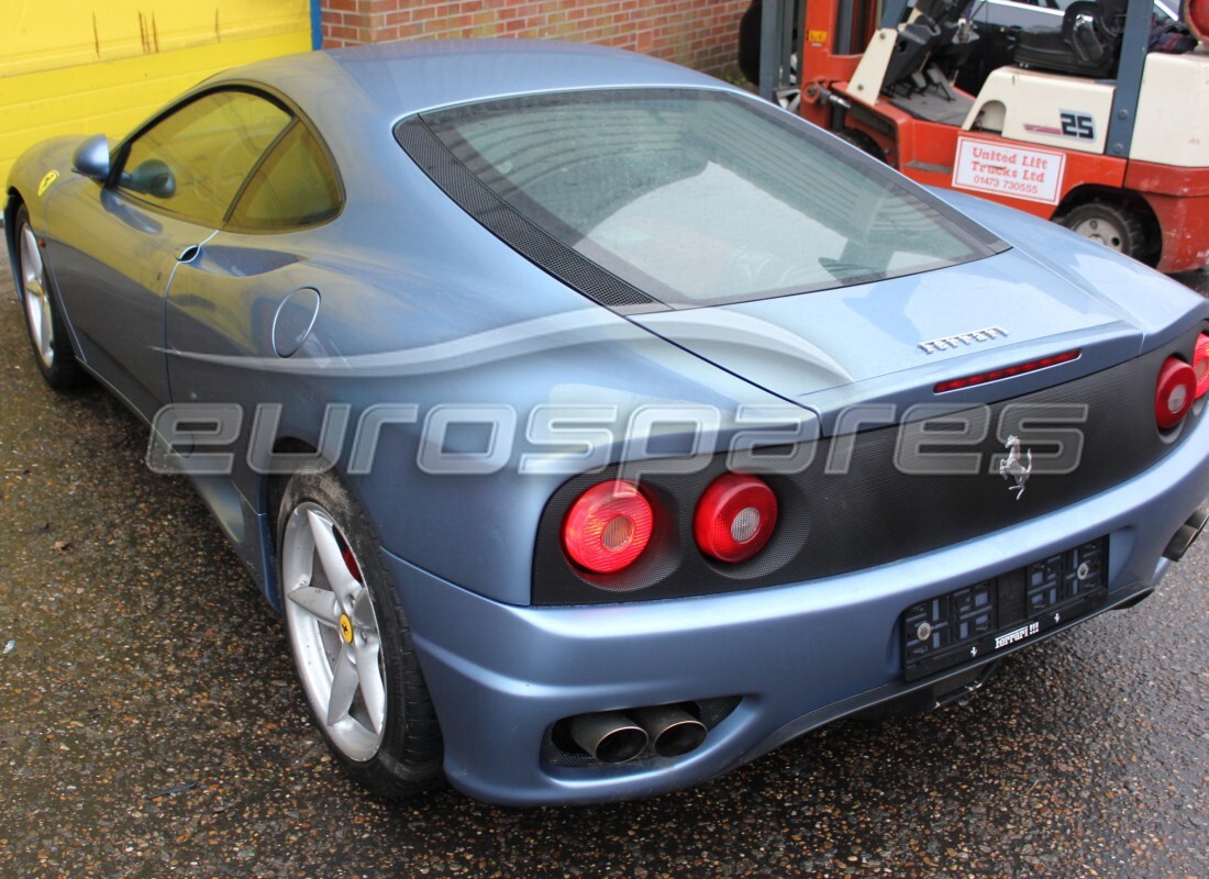 Ferrari 360 Modena with 65,000 Miles, being prepared for breaking #3