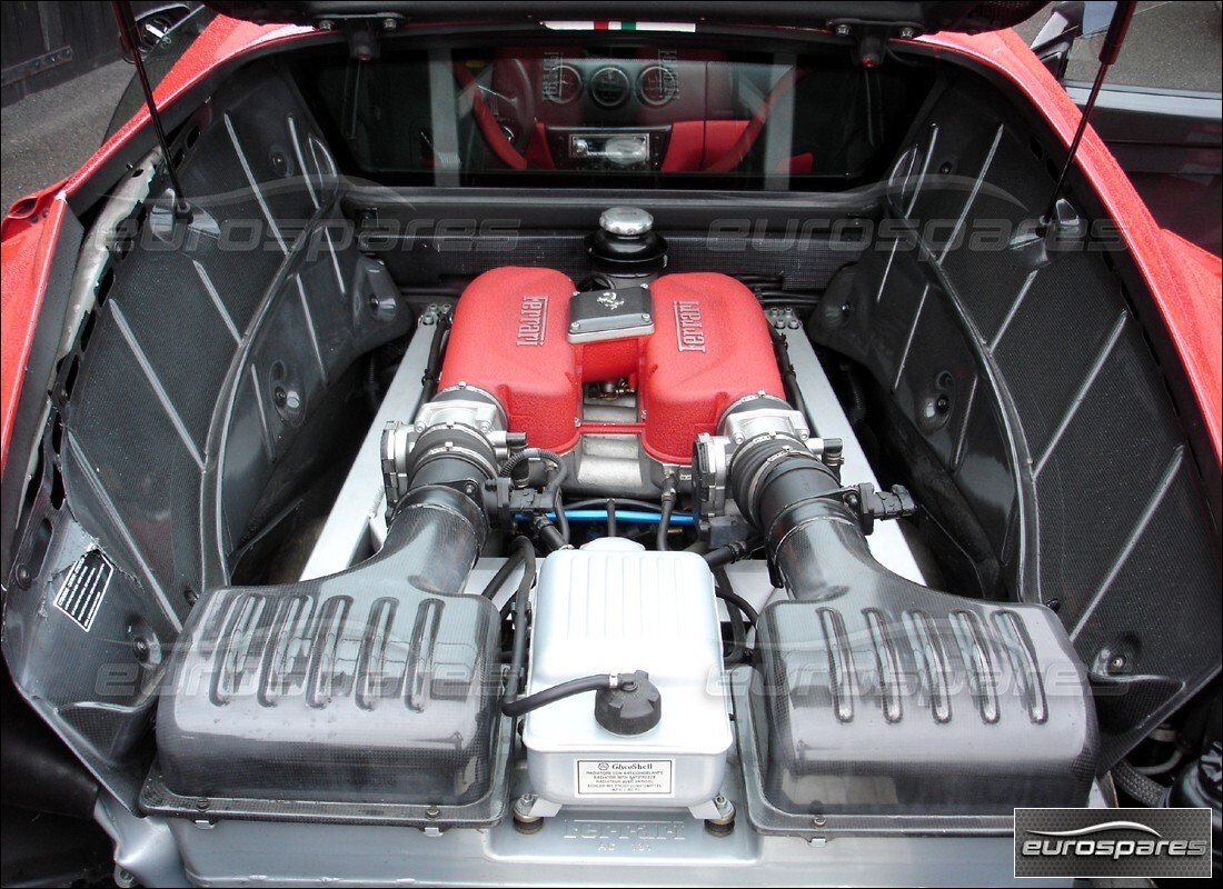 Ferrari 360 Modena with 3,000 Kilometers, being prepared for breaking #5