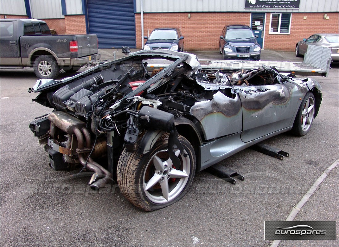 Ferrari 360 Modena with 22,000 Miles, being prepared for breaking #4