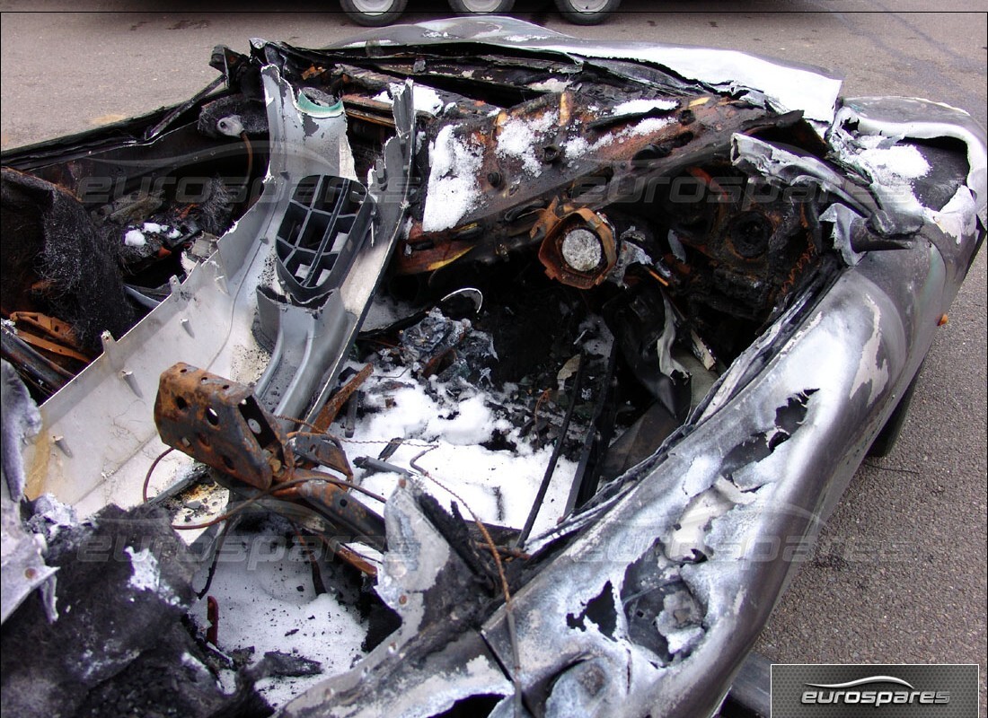 Ferrari 360 Modena with 22,000 Miles, being prepared for breaking #5