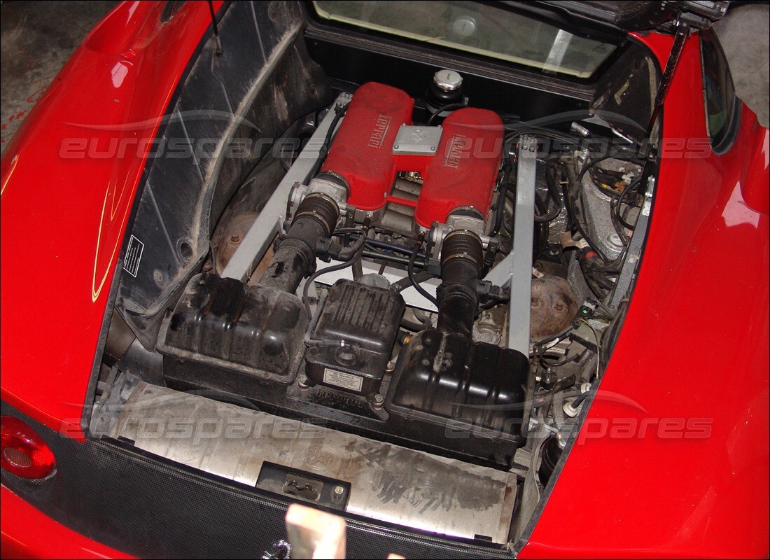 Ferrari 360 Modena with 18,000 Miles, being prepared for breaking #3