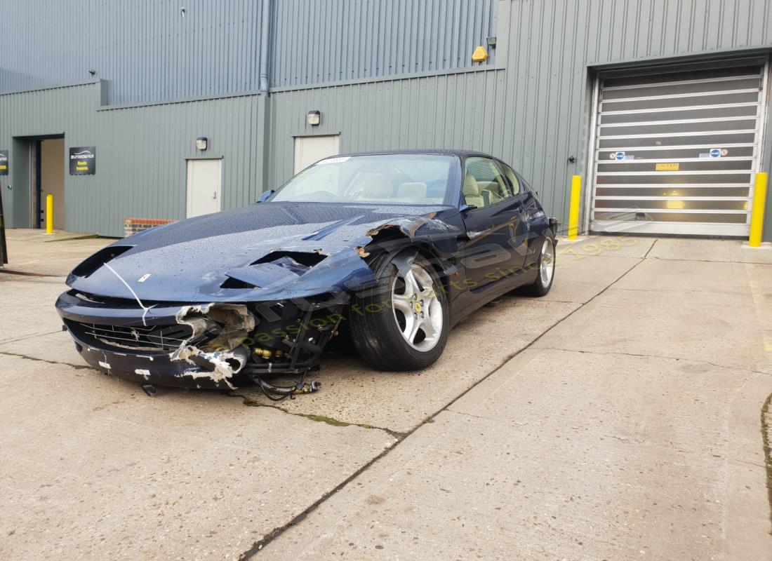 Ferrari 456 GT/GTA getting ready to be stripped for parts at Eurospares