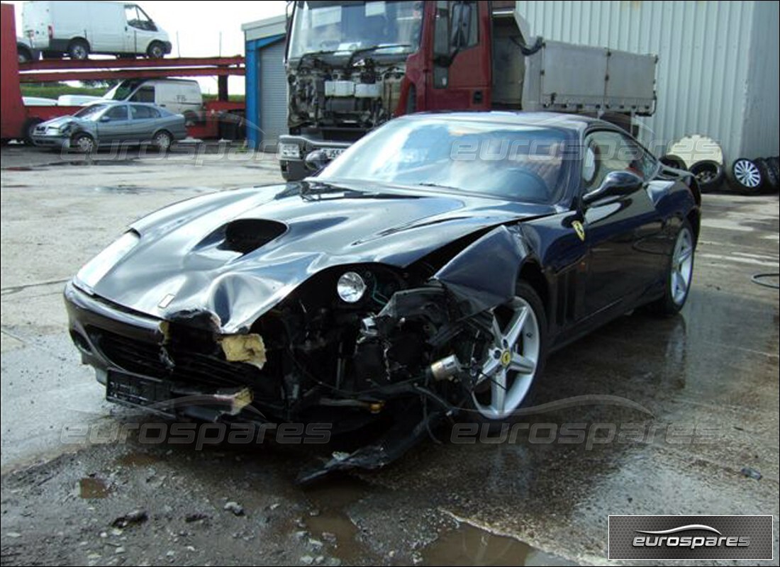 Ferrari 575M Maranello with 7,475 Kilometers, being prepared for breaking #3