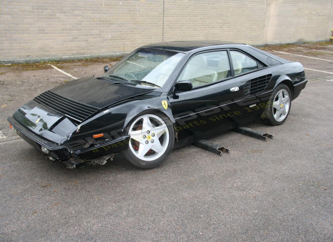 Ferrari Mondial 3.0 QV (1984) getting ready to be stripped for parts at Eurospares