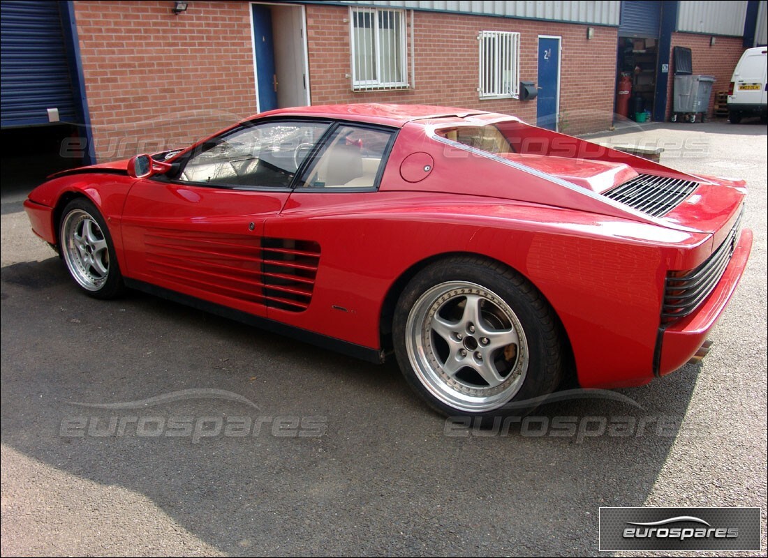 Ferrari Testarossa (1990) with 33,992 Miles, being prepared for breaking #2