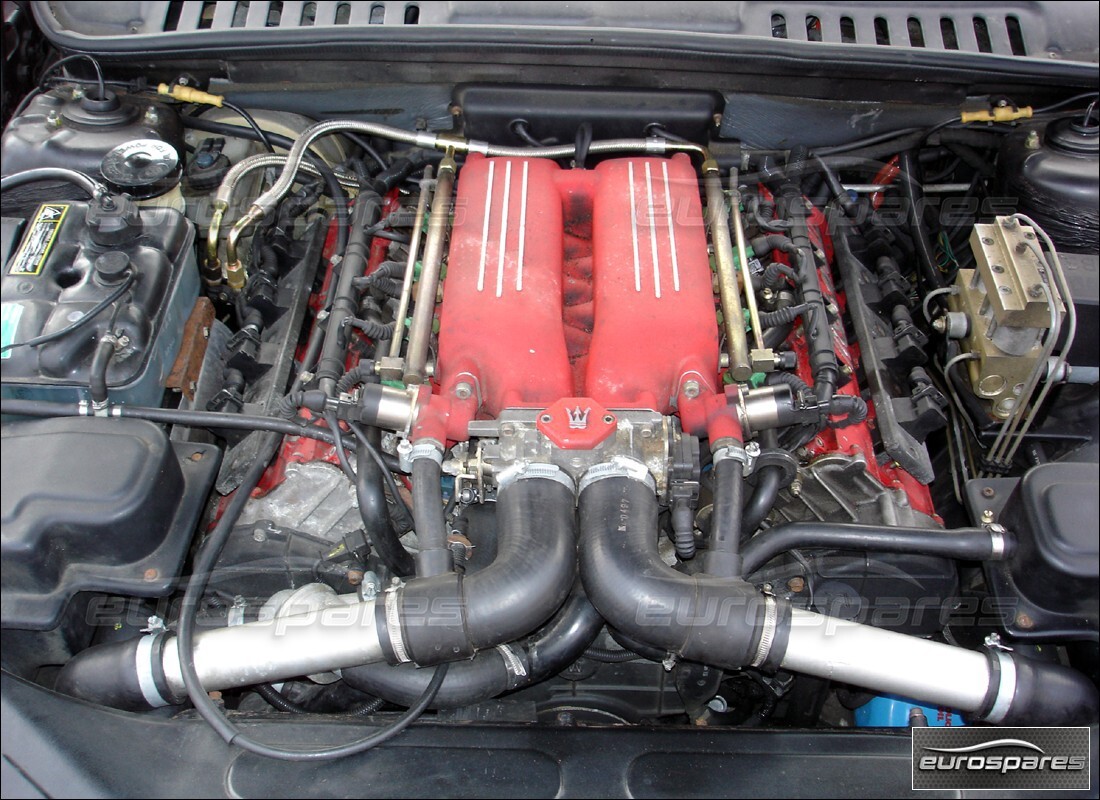 Maserati QTP V8 (1998) with 107,000 Miles, being prepared for breaking #4