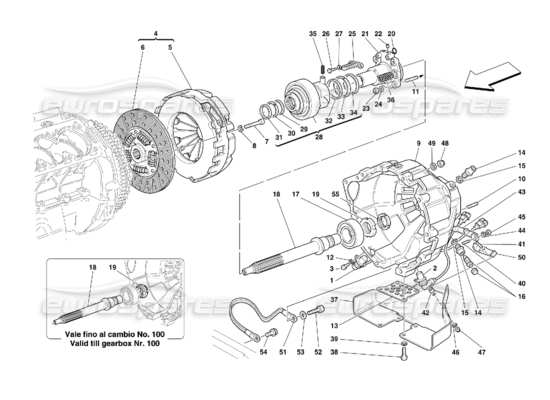 a part diagram from the Ferrari 456 parts catalogue