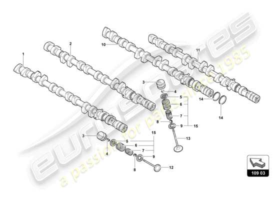 a part diagram from the Lamborghini Countach parts catalogue