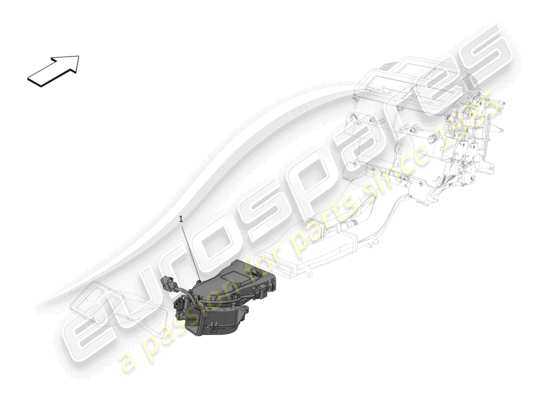 a part diagram from the Maserati Grecale parts catalogue