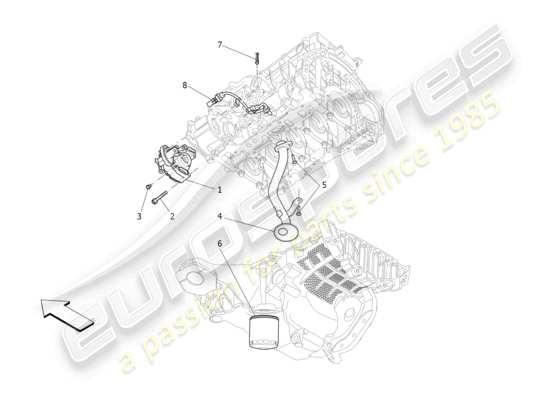 a part diagram from the Maserati Levante parts catalogue