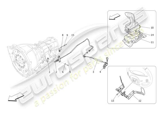 a part diagram from the Maserati Levante parts catalogue