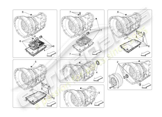 a part diagram from the Maserati Levante parts catalogue