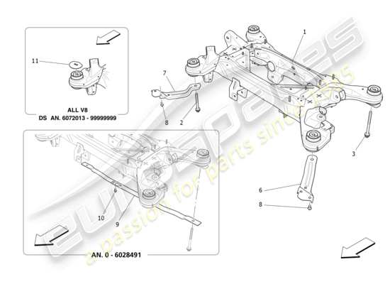 a part diagram from the Maserati Levante parts catalogue