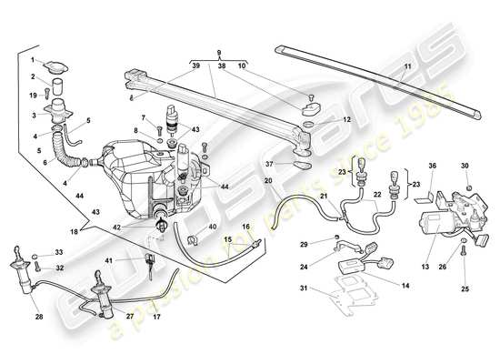 a part diagram from the Lamborghini LP640 Roadster (2009) parts catalogue