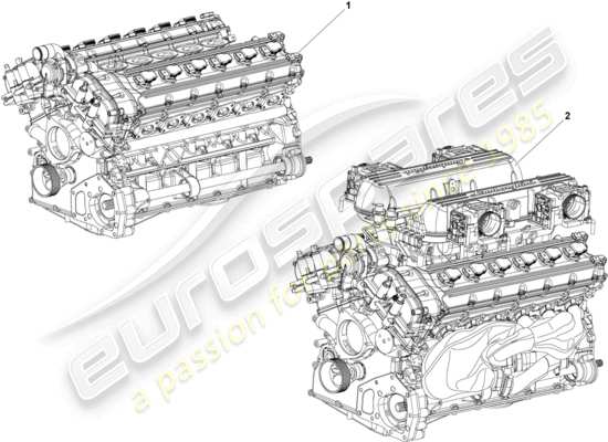 a part diagram from the Lamborghini LP670-4 SV (2010) parts catalogue