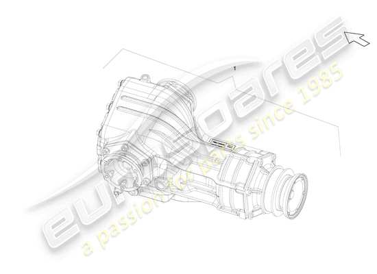 a part diagram from the Lamborghini Gallardo Coupe (2007) parts catalogue