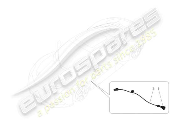 a part diagram from the Maserati MC20 parts catalogue