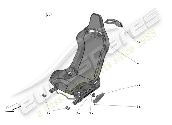 a part diagram from the Maserati MC20 parts catalogue