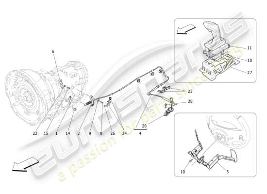 a part diagram from the Maserati Levante parts catalogue