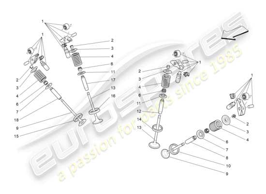 a part diagram from the Maserati Levante parts catalogue