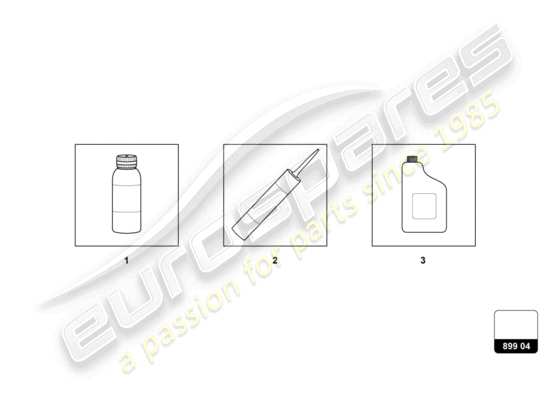 a part diagram from the Lamborghini Huracan Sterrato parts catalogue