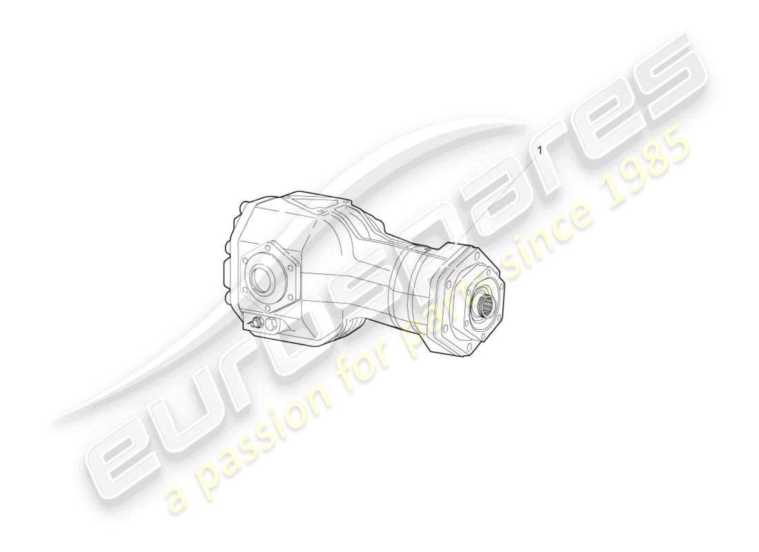 Lamborghini Reventon DIFFERENTIAL FRONT Part Diagram