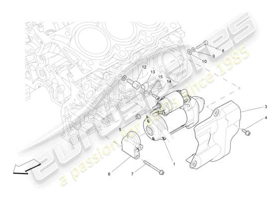 a part diagram from the Maserati Levante parts catalogue