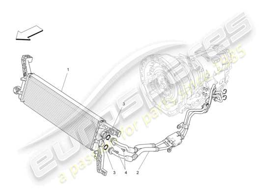 a part diagram from the Maserati Levante parts catalogue