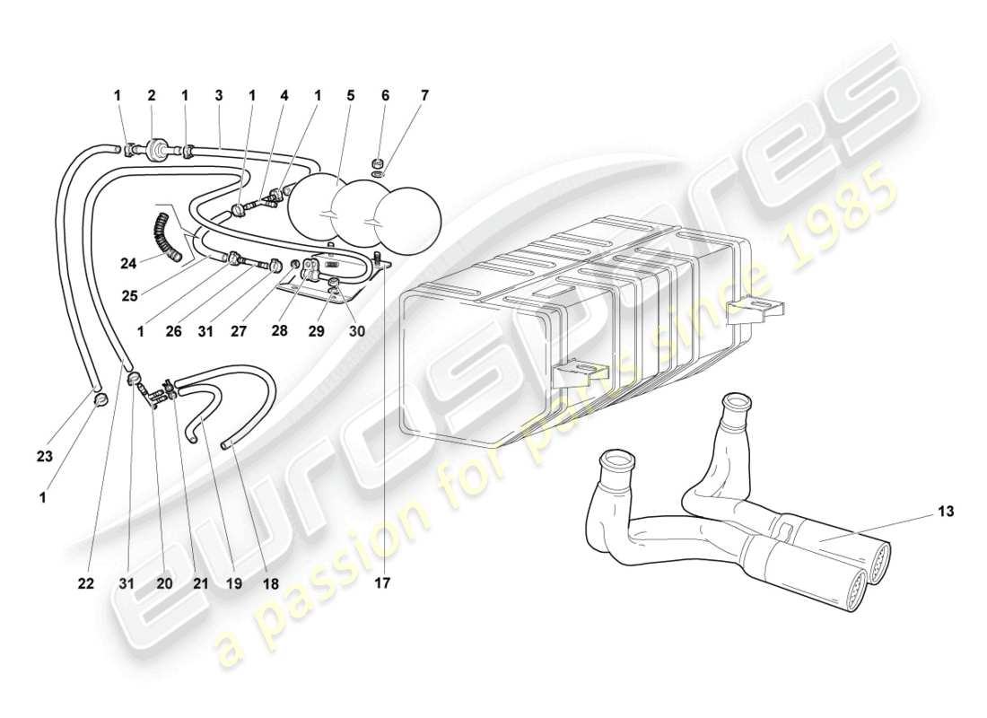 Part diagram containing part number 07M251237E