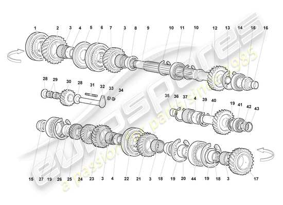 a part diagram from the Lamborghini Murcielago Coupe (2003) parts catalogue