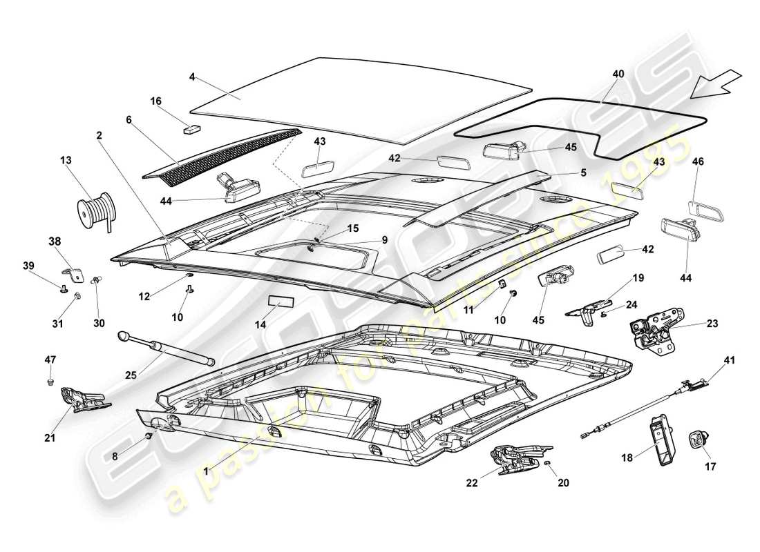 Part diagram containing part number 400827552A