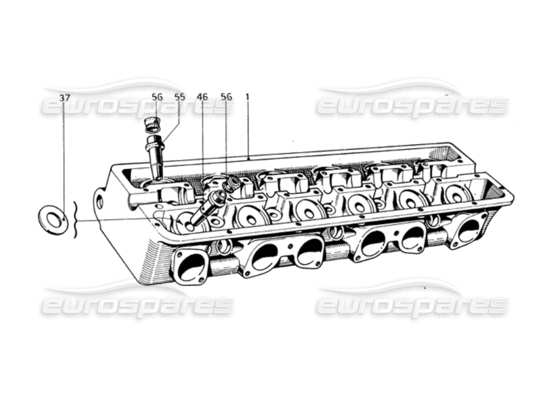 a part diagram from the Ferrari 275 parts catalogue